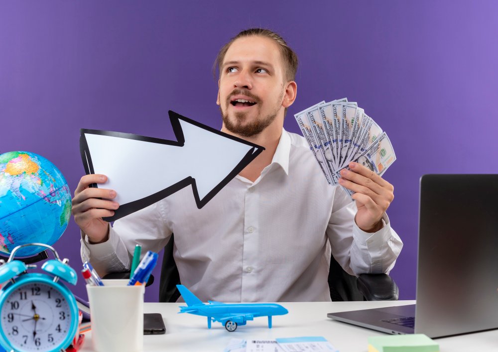 Foreign national business owner reviewing U.S. business funding options