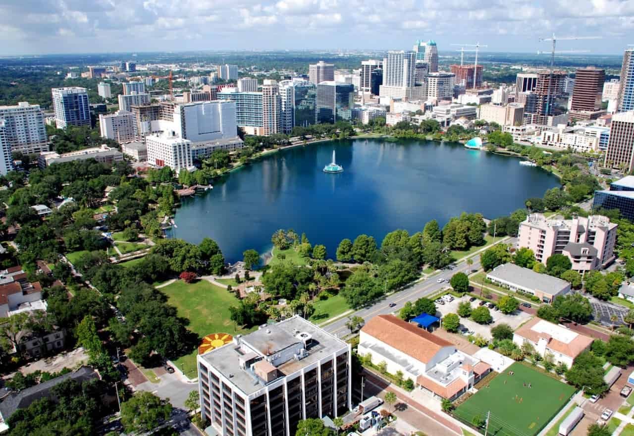 Business owner in Orlando reviewing business funding documentation