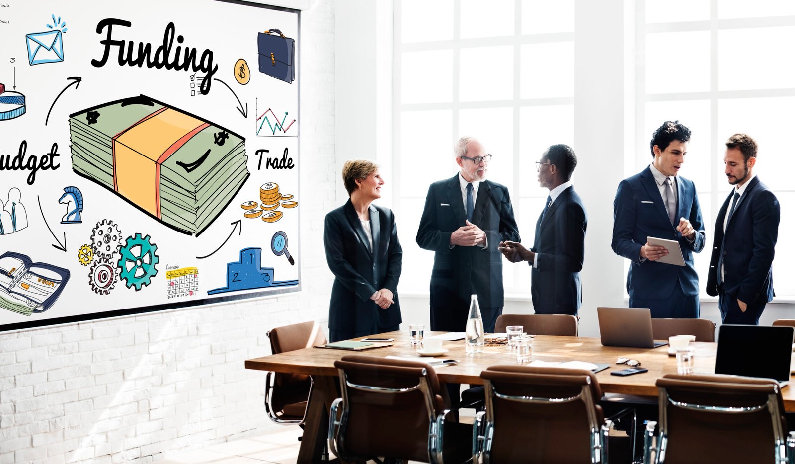 Business owner reviewing funding options with Business Access USA