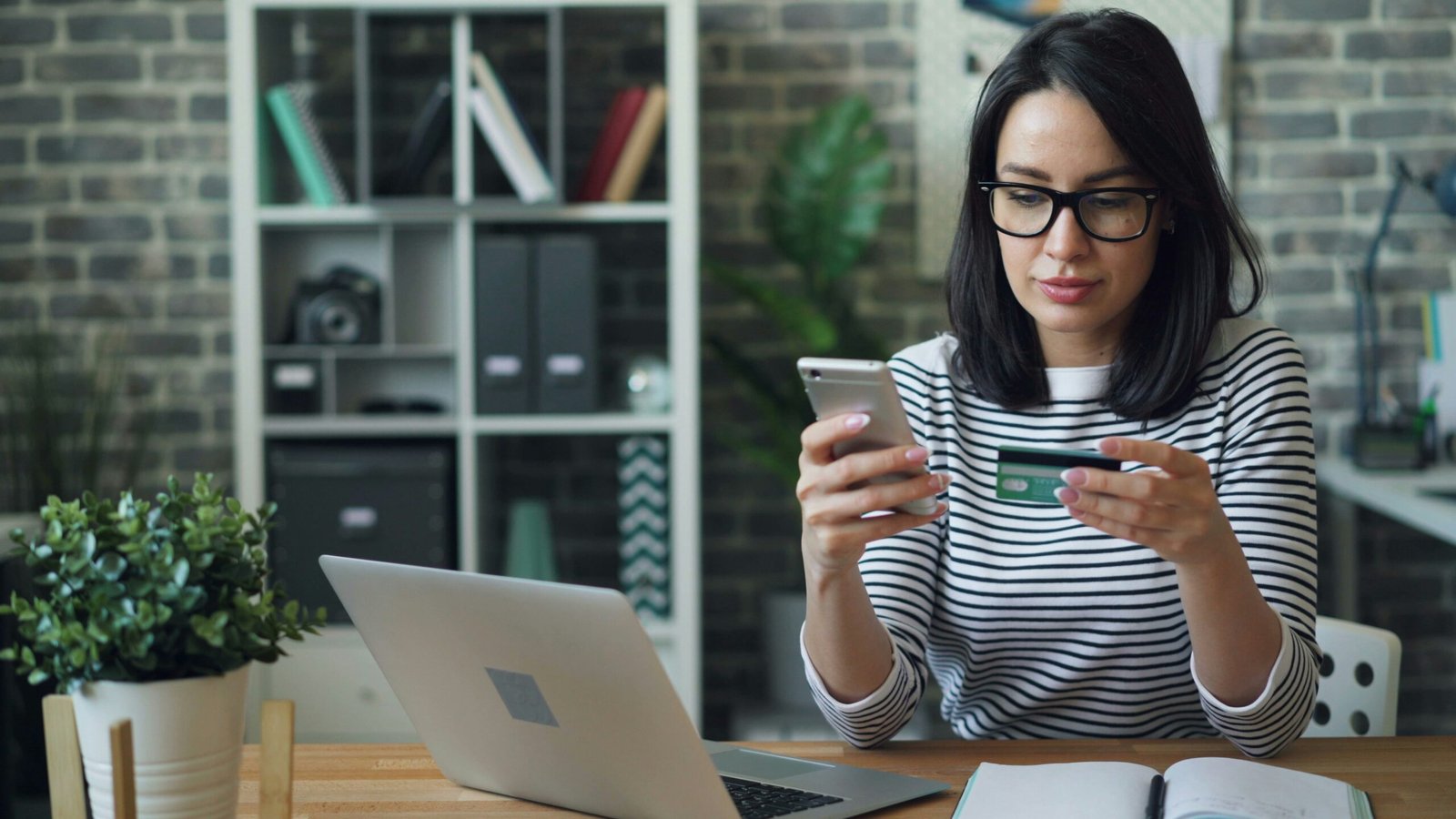 Business owner reviewing a business line of credit with Business Access USA